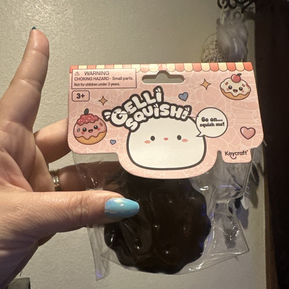 Keycraft Gelli Squishi Dessert Squishies Stress Toy Cookie